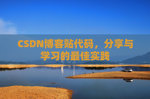 CSDN博客贴代码，分享与学习的最佳实践