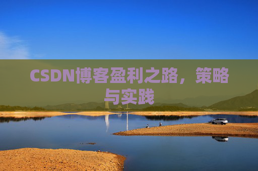 CSDN博客盈利之路，策略与实践